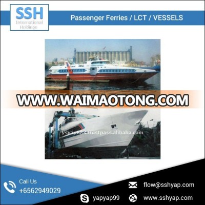 Passenger Ferries & LCT & other VESSELS for sale